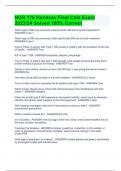 NUR 176 Hondros Final Cala Exam 2023&sol;24 Solved 100&percnt; Correct