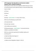 UST Inspector Test Questions and Answers &lpar;Latest Update 2023&rpar; &lpar;Verified Solutions&rpar;