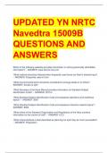 UPDATED YN NRTC  Navedtra 15009B  QUESTIONS AND  ANSWERS