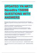 UPDATED YN NRTC  Navedtra 15009B  QUESTIONS WITH  ANSWERS
