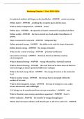 Bushong Chapter 1 Test 2023-2024