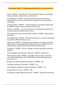 Bushong Chpt 1 Challenge Questions and Answers