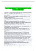 PGA PGM 3&period;0 Level 1 Test-with 100&percnt; verified  solutions-2023-2024