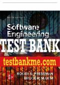 Test Bank For Software Engineering: A Practitioner's Approach, 9th Edition All Chapters - 9781259872976