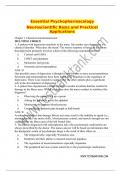 Essential Psychopharmacology Neuroscientific Basis and Practical Applications 