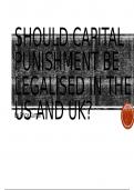 EPQ presentation on capital punishment (A*)