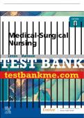 Test Bank For Medical-Surgical Nursing, 8th - 2023 All Chapters - 9780323826716