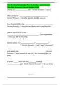 911 Driving Knowledge Test Questions and Answers &lpar;Verified Answers&rpar; Latest Update 2025&period;