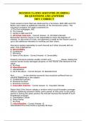2023&sol;2024 CLAIMS ADJUSTER &lpar;FLORIDA&rpar; 206 QUESTIONS AND ANSWERS 100&percnt; CORRECT