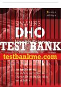 Test Bank For DHO Health Science - 9th - 2022 All Chapters - 9780357419991