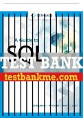 Test Bank For A Guide to SQL - 10th - 2021 All Chapters - 9780357361689