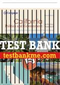 Test Bank For California Politics and Government: A Practical Approach - 15th - 2022 All Chapters - 9780357139301