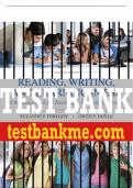 Test Bank For Reading, Writing and Learning in ESL: A Resource Book for Teaching K-12 English Learners 7th Edition All Chapters - 9780134014548