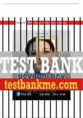 Test Bank For Psychology: From Inquiry to Understanding 4th Edition All Chapters - 9780135861509