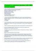MPTC Criminal Investigations Exam Questions with 100&percnt; Correct Answers