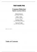 Test Bank for Consumer Behavior Buying, Having, Being, 13th Edition BY Michael R. Solomon