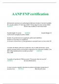 AANP FNP certification 2023/2024 EXAM 