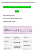 ACLS Pre Test Questions Answers Already Passed Latest Updated 2023 | Rated A+