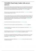 NSG6001 Final Study Guide with correct answers&period;docx