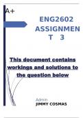 ENG2602 ASSIGNMENT   3