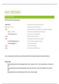 Samenvatting -  Basic Webcoding &lpar;BAWE&rpar; - CMD jaar 1 - blok 1