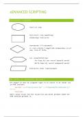 Samenvatting -  Advanced Scripting &lpar;ADSC&rpar; - CMD jaar 1 - blok 4