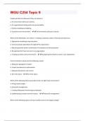 WGU C254 COMILED EXAM PACKAGE DEAL GRADED A&plus;
