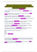 BIOD 121 - Essentials in Nutrition Module 1 Latest Version Questions and Accurate Answers Using Marking Scheme
