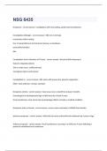 NSG 6435 exam 2023 with 100&percnt; correct answers
