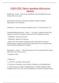 CSEP-CEP&colon; Theory questions with correct answers