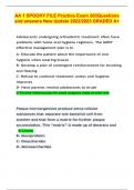 AA 1 SPOOKY FILE Practice Exam 203Questions and answers New Update 2022&sol;2023 GRADED A&plus;