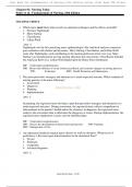 Test Bank for Fundamentals of Nursing 10th Edition Potter (Test Bank )