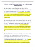 2024 AHIP Module 1&comma; 2&comma; 3&comma; 4&comma; 5 &lpar;ACTUAL TEST &rpar; Questions and Answers &lpar;Solved&rpar; 
