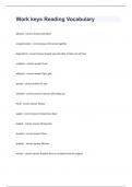 Work keys Reading Vocabulary fully solved 2023