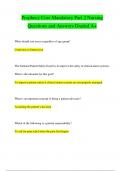 Prophecy Core Mandatory Part 2 Nursing Questions and Answers Graded A&plus;