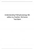 Understanding Pathophysiology 8th edition by Huether, McCance Test Bank