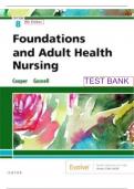 Cooper Adult Health Nursing 8th Edition 2023/2024