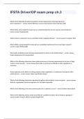 IFSTA Driver&sol;OP exam prep ch&period;3 exam questions and complete correct answers