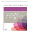  Psychiatric Mental Health Nursing 5th Ed By Fortinash/Neurobiology in Mental Health and Mental Disorder