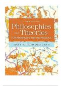 Test Bank For Philosophies and Theories for Advanced Nursing Practice 3rd Edition||ISBN NO-10 1284112241||ISBN NO-13 978-1284112245||All Chapters |Complete Guide