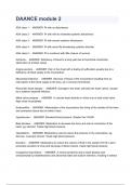 DAANCE module 2 Q & A &lpar;A&plus; GRADED 100&percnt; VERIFIED&rpar; VERSION 2023&sol;2024