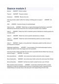 Daance module 2 QUESTIONS AND ANSWERS VERSION 2023&sol;2024