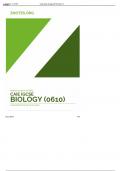 Caie igcse biology 0610 theory v1
