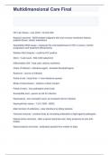 lMultidimensional Care Final 