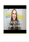 HESI A2 Anatomy and Physiology 2021  ACTUAL EXAM|(QUESTIONS & ANSWERS)|100% VERIFIED ANSWERS|A+ GRADED |Gold  Rated!!!