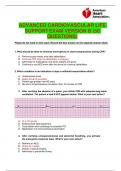 ADVANCED CARDIOVASCULAR LIFE SUPPORT EXAM VERSION B (50 QUESTIONS)