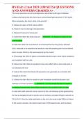 RN Exit v2 test 2023 &lpar;158 SETS&rpar; QUESTIONS AND ANSWERS GRADED A&plus;