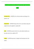 CBCS Certification Study Questions and Answers 2023