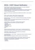 HCCA Question and answers rated A&plus; 2023