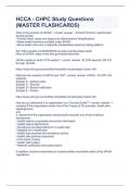 HCCA Question and answers 100&percnt; correct 2023